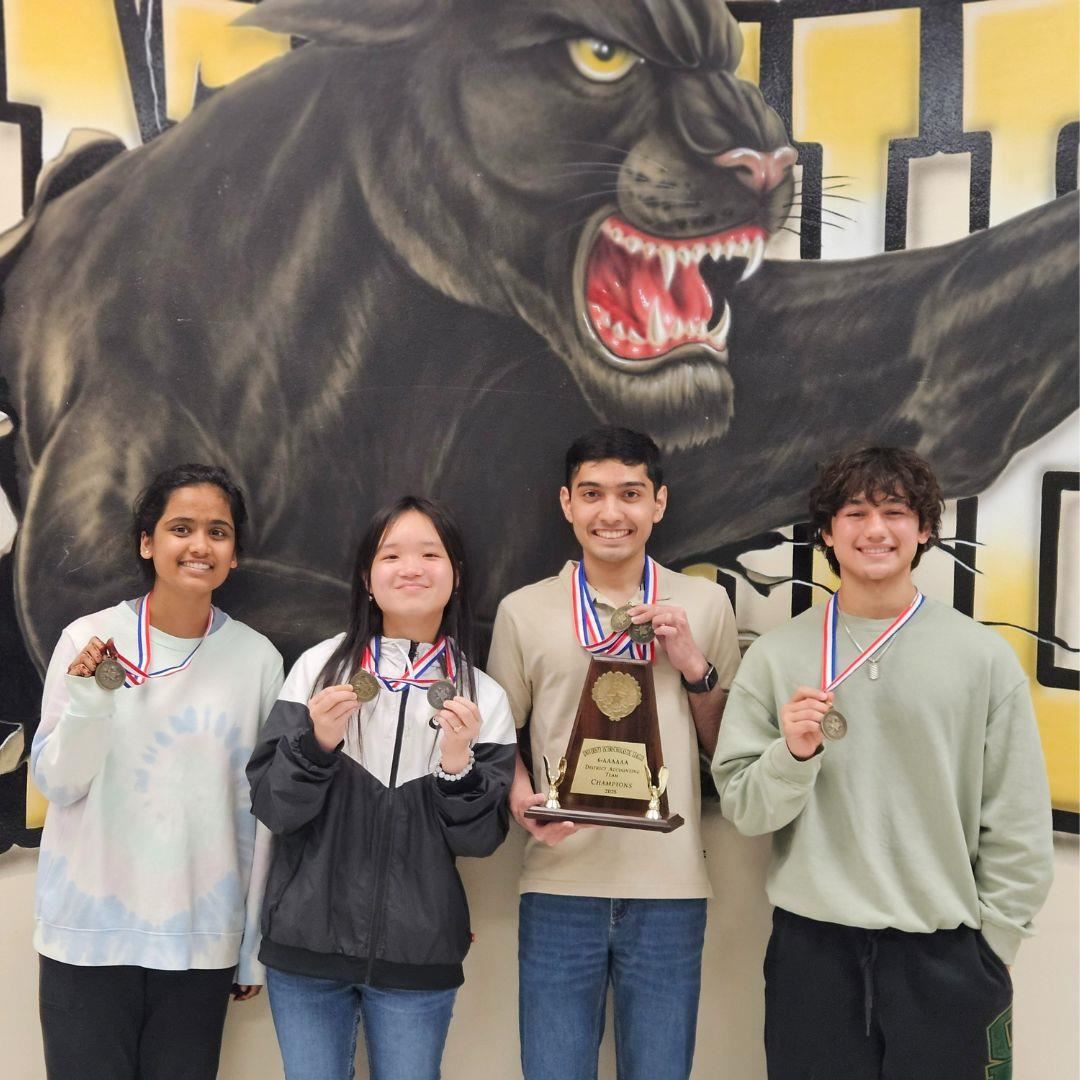 Image of Plano East Senior High UIL Accounting Team.